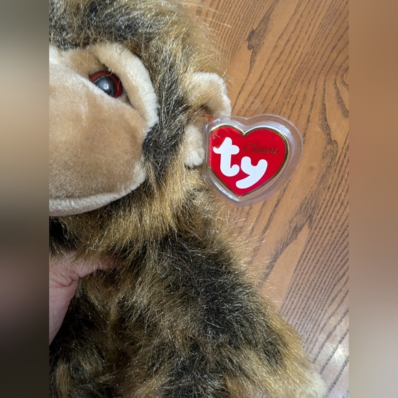 Ty Beanie Buddy Classic. Monkey named Cha Cha. GUC. 12 inches. - Picture 9 of 10